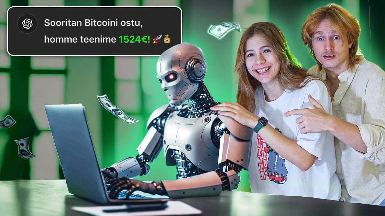 Lasime ChatGPT-l investeerida 1000€, et näha mis juhtub